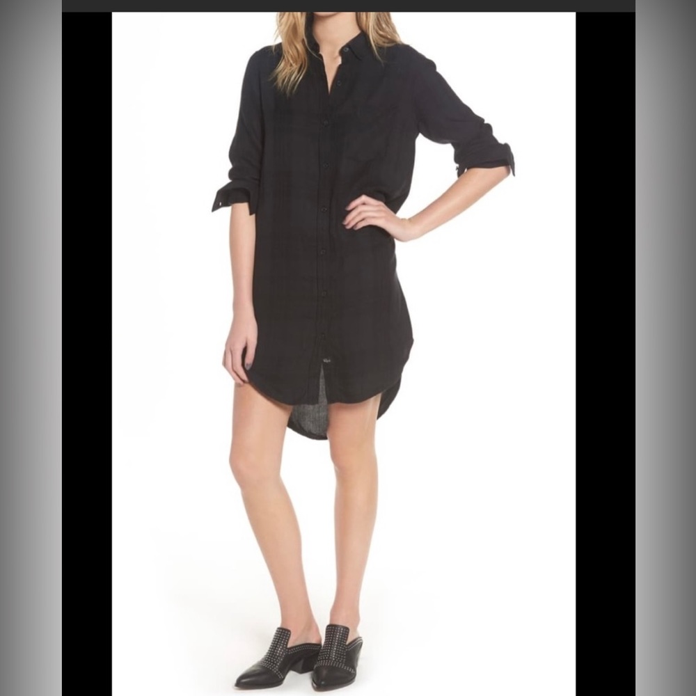 rails flannel dress